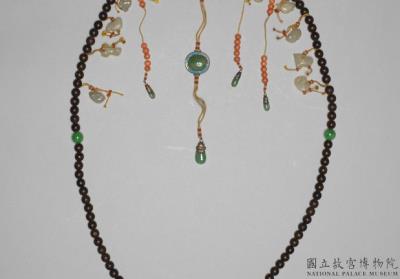 图片[2]-Agarwood court bead necklace, Qing dynasty (1644-1911)-China Archive